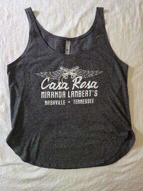 Casa Rosa Miranda Lambert Nashville Graphic Tank Top M